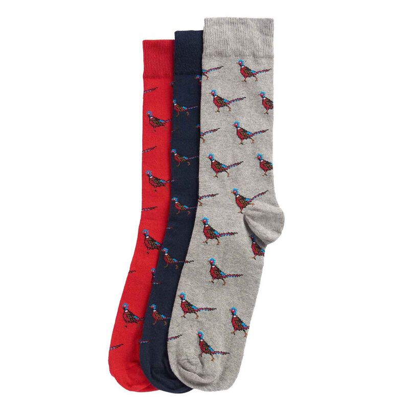 Barbour Pheasant Socks Gift Box image number 0